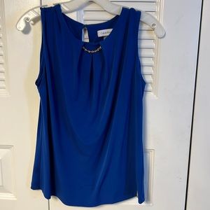 Calvin Klein size small sleeveless dress shirt